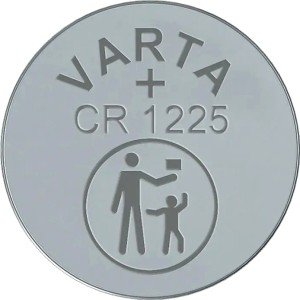 Батарейка Varta ELECTRONICS CR1225 BL1 Lithium 3V (6225) (1/10/100) (1 шт.) Varta PRIMARY LITHIUM CR1225 (06225101401)