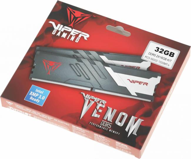Память DDR5 2x16Gb 7000MHz Patriot PVV532G700C32K — для бизнеса и офиса Память DDR5 2x16Gb 7000MHz Patriot PVV532G700C32K — для бизнеса и офиса