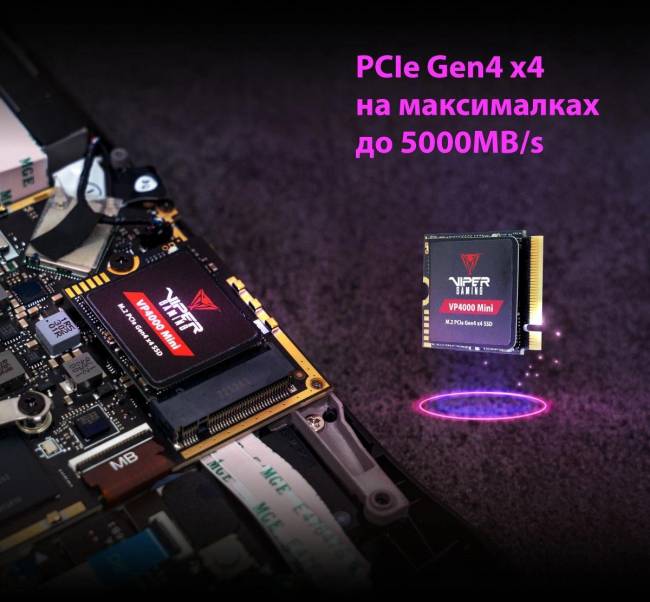 Накопитель SSD Patriot VP4000M2TBM23 — для бизнеса и офиса