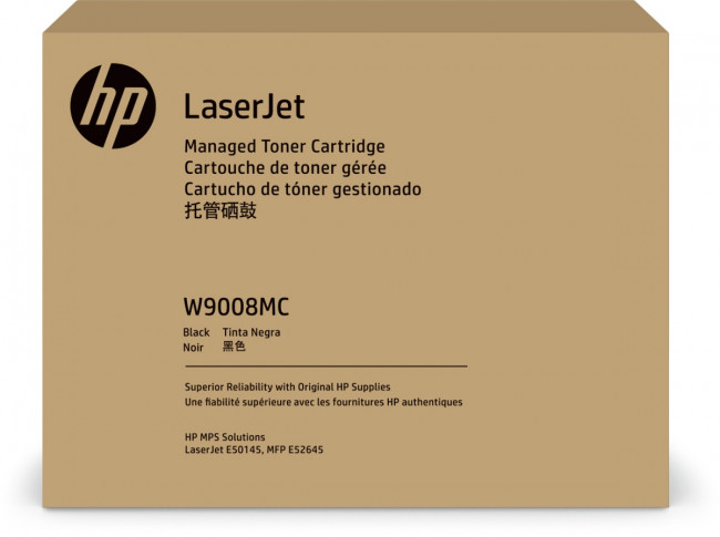 Тонер-картридж HP 89MC Black Original Laserjet Managed Toner Cartridge (W9008MC) — для бизнеса и офиса
