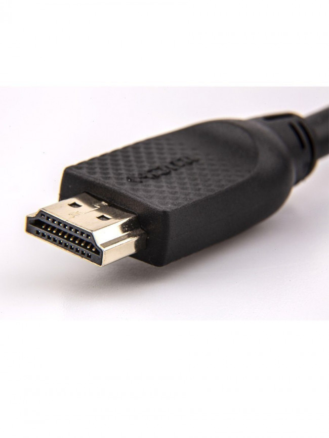 Кабель HDMI AM/DVI(24+1)M, 10м, CU, 1080P@60Hz, 2F, VCOM <CG484GD-10M> VCOM HDMI (m) - DVI-D (m)