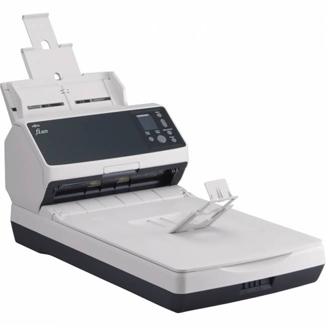Ricoh(PFU) fi-8270 Документ сканер А4, двухсторонний, 70 стр/мин, автопод. 100 листов, cо встроенным планшетом, USB 3.2, Gigabit Ethernet Fujitsu fi-8270 (PA03810-B551) — для бизнеса и офиса Ricoh(PFU) fi-8270 Документ сканер А4, двухсторонний, 70 стр/мин, автопод. 100 листов, cо встроенным планшетом, USB 3.2, Gigabit Ethernet Fujitsu fi-8270 (PA03810-B551) — для бизнеса и офиса
