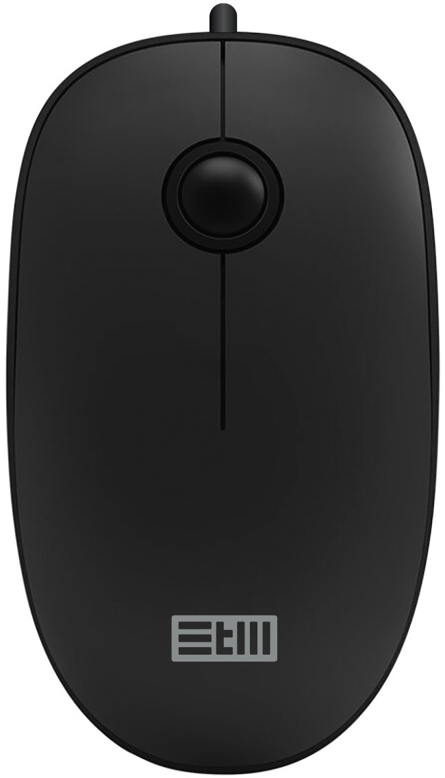 Мышь проводная USB STM 106C черный STM 106C — для бизнеса и офиса