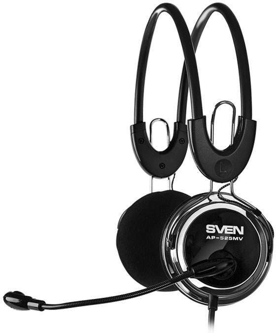 Наушники с микрофоном SVEN AP-525MV SVEN AP-525MV — для бизнеса и офиса