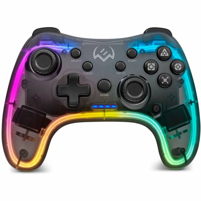 Беспроводной геймпад SVEN GC-5050 (14 кл. 2 стика, D-pad, PS4/PS3/NS/PC/Android/iOS, RGB) Sven SV-016029 — для бизнеса и офиса Беспроводной геймпад SVEN GC-5050 (14 кл. 2 стика, D-pad, PS4/PS3/NS/PC/Android/iOS, RGB) Sven SV-016029 — для бизнеса и офиса