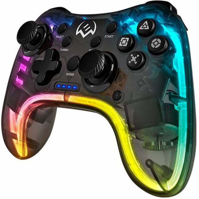 Беспроводной геймпад SVEN GC-5050 (14 кл. 2 стика, D-pad, PS4/PS3/NS/PC/Android/iOS, RGB) Sven SV-016029 — для бизнеса и офиса Беспроводной геймпад SVEN GC-5050 (14 кл. 2 стика, D-pad, PS4/PS3/NS/PC/Android/iOS, RGB) Sven SV-016029 — для бизнеса и офиса