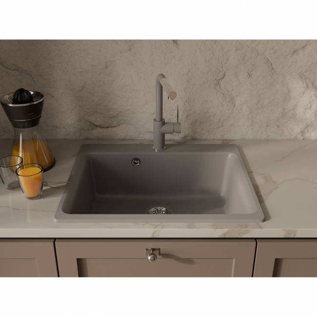 Смеситель RIVELATO Rivelato 1573503 grigio cromo — для бизнеса и офиса Смеситель RIVELATO Rivelato 1573503 grigio cromo — для бизнеса и офиса