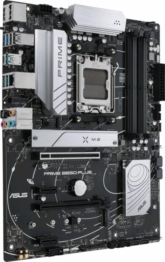 Материнская плата ASUS PRIME B650-PLUS-CSM — для бизнеса и офиса Материнская плата ASUS PRIME B650-PLUS-CSM — для бизнеса и офиса
