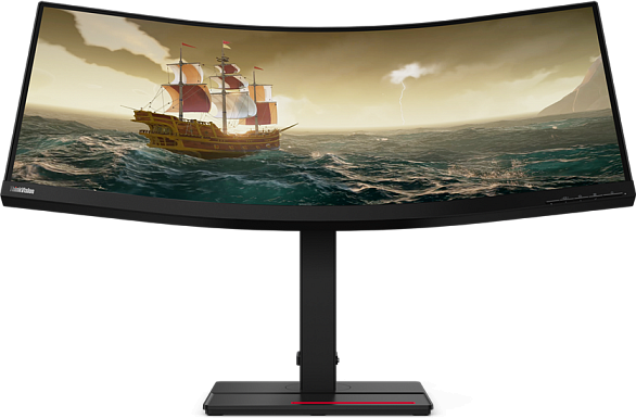 Монитор Lenovo ThinkVision T34w-20 34" — для бизнеса и офиса Монитор Lenovo ThinkVision T34w-20 34" — для бизнеса и офиса