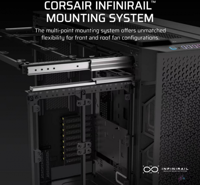 Корпус без блока питания Corsair CC-9011273-WW — для бизнеса и офиса