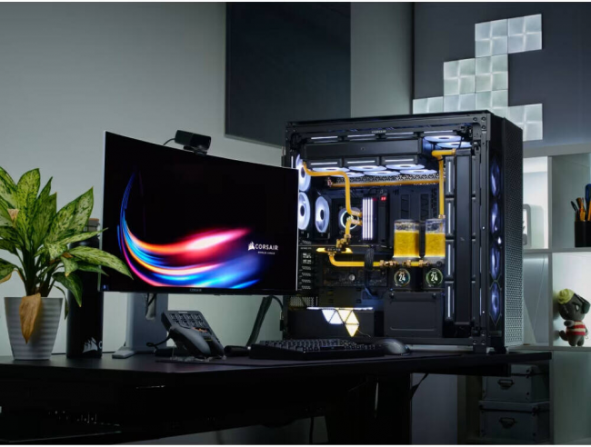 Корпус без блока питания Corsair CC-9011273-WW — для бизнеса и офиса