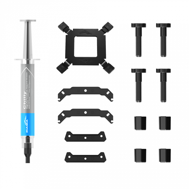 Кулер для процессора SAMA CPU Cooler U60-BKWNYXOX-G Black — для бизнеса и офиса Кулер для процессора SAMA CPU Cooler U60-BKWNYXOX-G Black — для бизнеса и офиса