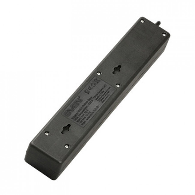 Фильтр  SVEN   Optima Base 3,0 м (5 розеток) черный SVEN Optima Base (3 м, 5 розеток) — для бизнеса и офиса