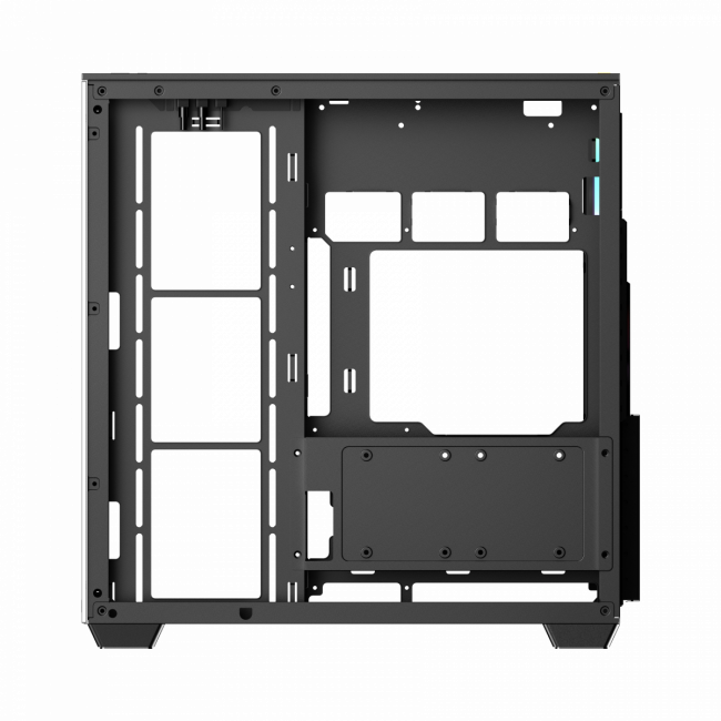 Корпус ПК без блока питания Ocypus Delta-C74-BKD200XX-GL — для бизнеса и офиса Корпус ПК без блока питания Ocypus Delta-C74-BKD200XX-GL — для бизнеса и офиса