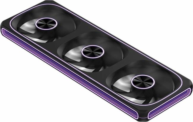 Вентилятор для корпуса Formula AIR FUSION 3 BK — для бизнеса и офиса