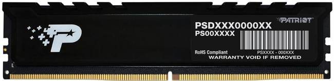 Память DDR5 16GB 5600MHz Patriot PSP516G560081H1 — для бизнеса и офиса