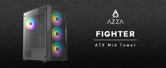 Корпус AZZA CSAZ-290 FIGHTER — для бизнеса и офиса