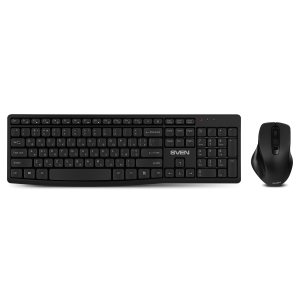 Беспроводной набор клавиатура+мышь SVEN KB-C3500W (2,4 GHz, 106 кл, 800-1600DPI) SVEN KB-C3500W