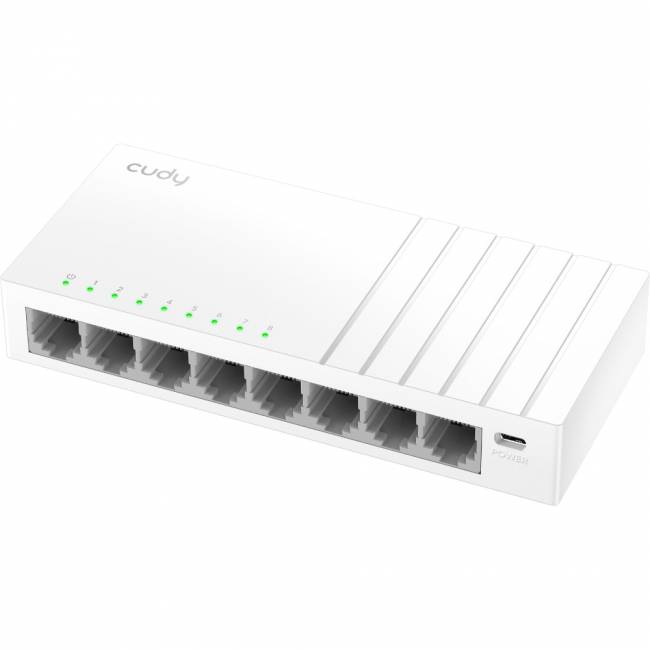 Коммутатор Cudy GS108U — для бизнеса и офиса