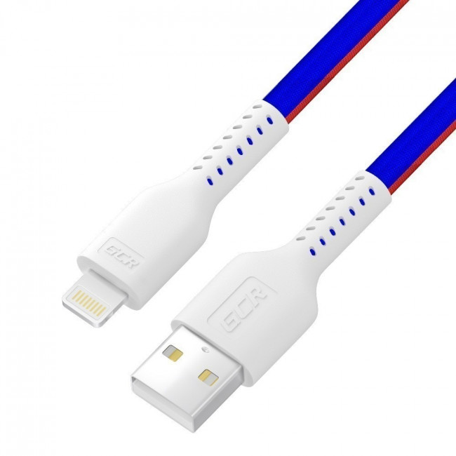 GCR Кабель 1.0m USB AM/Lightning - поддержка всех iOS, MFRi, ТРИКОЛОР Россия, белый ПВХ, GCR-54975 Кабель Greenconnect 1 м (GCR-54975) GCR Кабель 1.0m USB AM/Lightning - поддержка всех iOS, MFRi, ТРИКОЛОР Россия, белый ПВХ, GCR-54975 Кабель Greenconnect 1 м (GCR-54975)