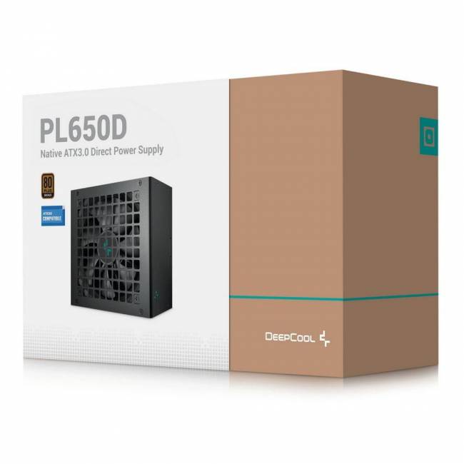 Блок питания ПК Deepcool R-PL650D-FC0B-WDEU-V2 — для бизнеса и офиса