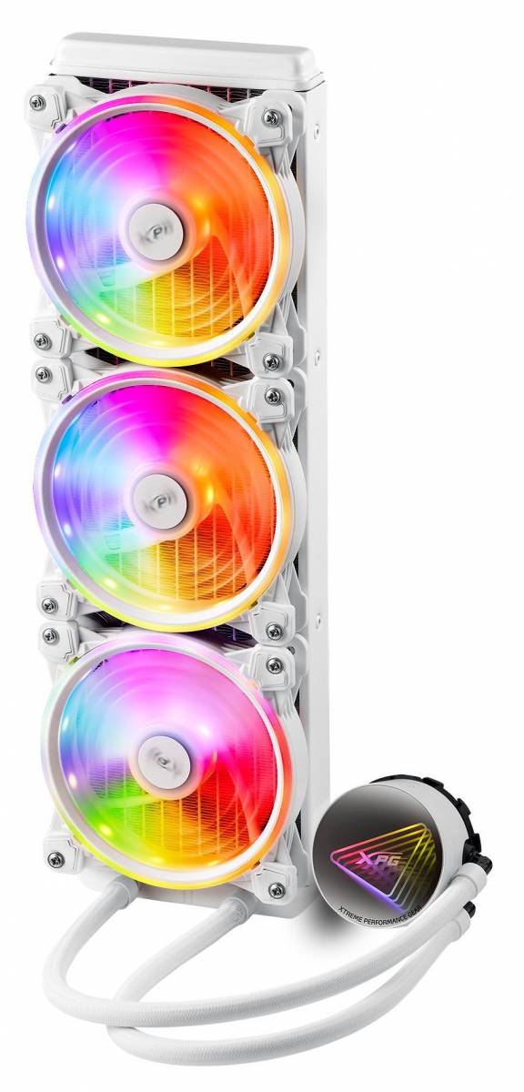 Жидкостная система охлаждения ADATA LEVANTEX360-WHCWW — для бизнеса и офиса