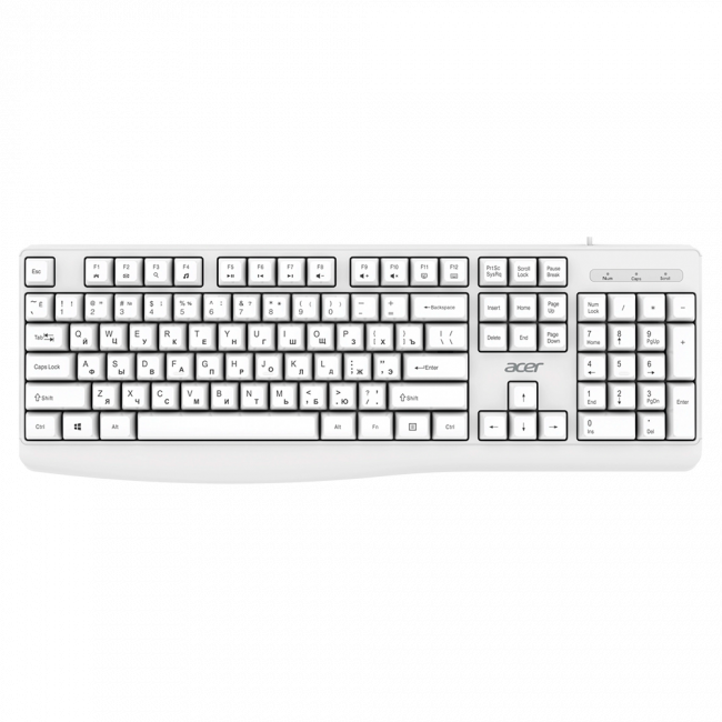 Клавиатура ACER OKW301 (ZL.KBDCC.01B) — для бизнеса и офиса Клавиатура ACER OKW301 (ZL.KBDCC.01B) — для бизнеса и офиса