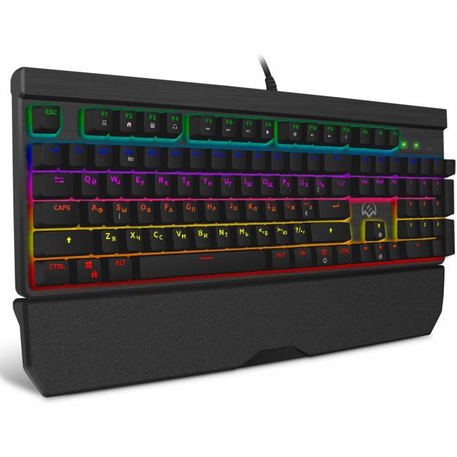 Механическая игровая клавиатура SVEN KB-G9500 (104кл, ПО, подсветка ) Sven SV-018351 — для бизнеса и офиса Механическая игровая клавиатура SVEN KB-G9500 (104кл, ПО, подсветка ) Sven SV-018351 — для бизнеса и офиса