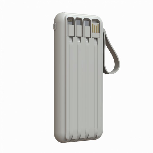 Портативный аккумулятор TOLT Stor SR-LB10D, 10000mAh, 22,5W, fast charging and PD, beige TÖLT SR-LB10D — для бизнеса и офиса