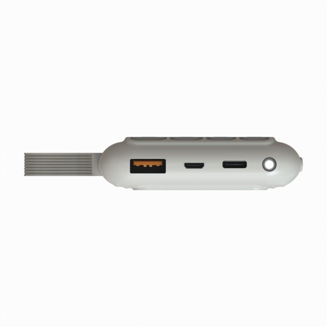 Портативный аккумулятор TOLT Stor SR-LB10D, 10000mAh, 22,5W, fast charging and PD, beige TÖLT SR-LB10D — для бизнеса и офиса