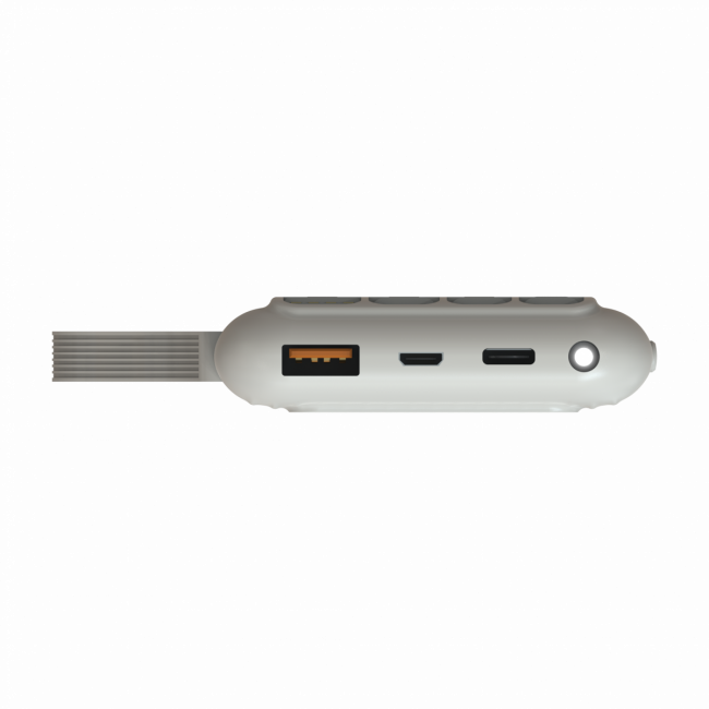 Портативный аккумулятор TOLT Stor SR-LB10D, 10000mAh, 22,5W, fast charging and PD, beige TÖLT SR-LB10D — для бизнеса и офиса Портативный аккумулятор TOLT Stor SR-LB10D, 10000mAh, 22,5W, fast charging and PD, beige TÖLT SR-LB10D — для бизнеса и офиса