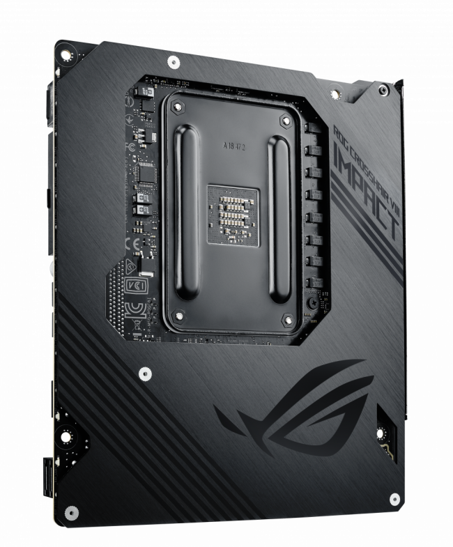 Материнская плата ASUS ROG CROSSHAIR VIII IMPACT — для бизнеса и офиса Материнская плата ASUS ROG CROSSHAIR VIII IMPACT — для бизнеса и офиса