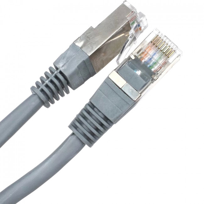 Патчкорд литой Telecom  FTP кат.5e 10m VCOM NA102-FTP-C5E-10M