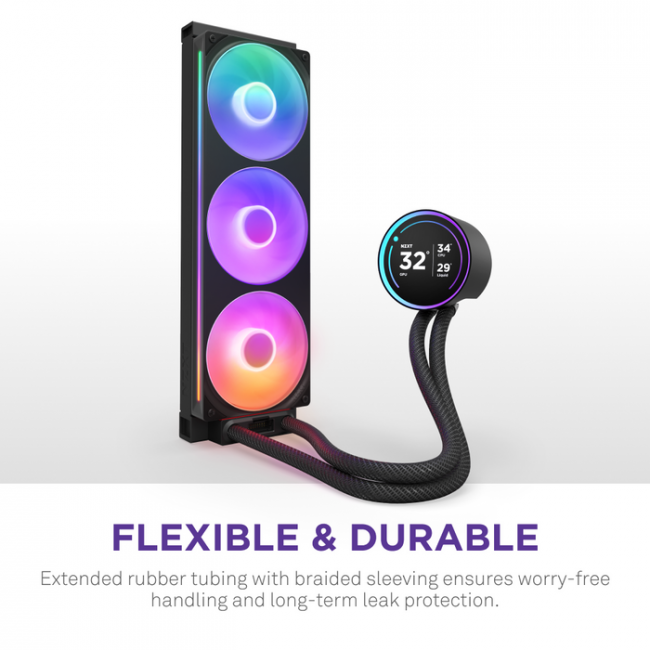 Система жидкостного охлаждения для ПК NZXT RL-KR36E-B2 — для бизнеса и офиса