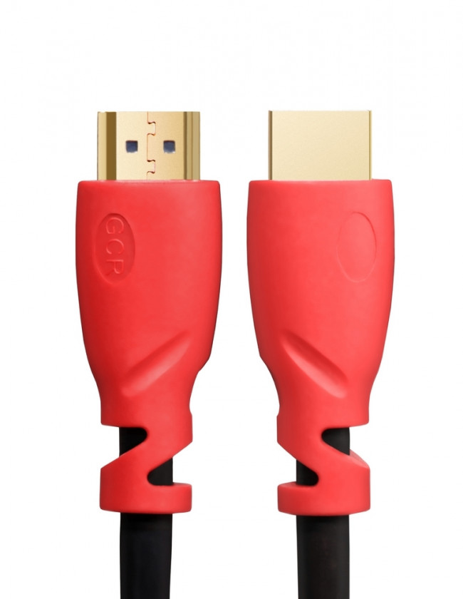 Greenconnect Кабель 10.0m HDMI версия 2.0, HDR 4:2:0, Ultra HD, 4K 60 fps 60Hz/5K*30Hz, 3D, AUDIO, 18.0 Гбит/с, 28/28 AWG, OD7.3mm, тройной экран, черный, красные коннекторы, GCR-HM351-10.0m Greenconnect HDMI (m) - HDMI (m) 10м — для бизнеса и офиса