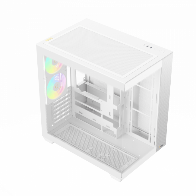 Корпус ПК без блока питания Ocypus Delta-C74-WHD200XX-GL — для бизнеса и офиса