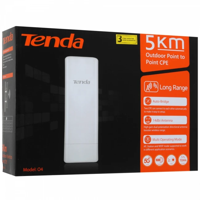 Точка доступа Tenda O4 — для бизнеса и офиса