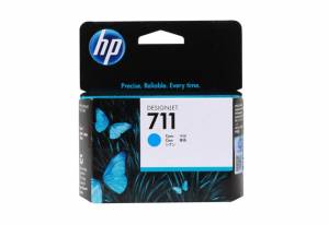 Картридж 711 для HP DJ T120/T520, 29мл (O) голубой CZ130A