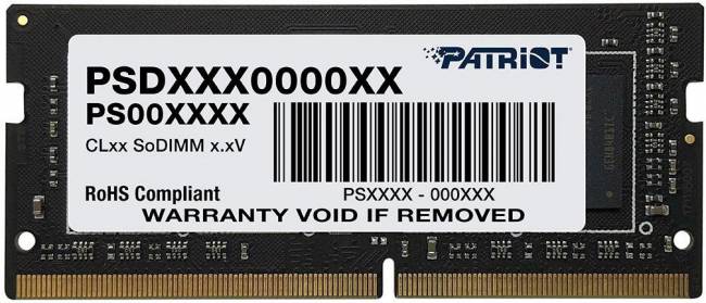 Память DDR4 16GB 3200MHz Patriot PSD416G32002S — для бизнеса и офиса