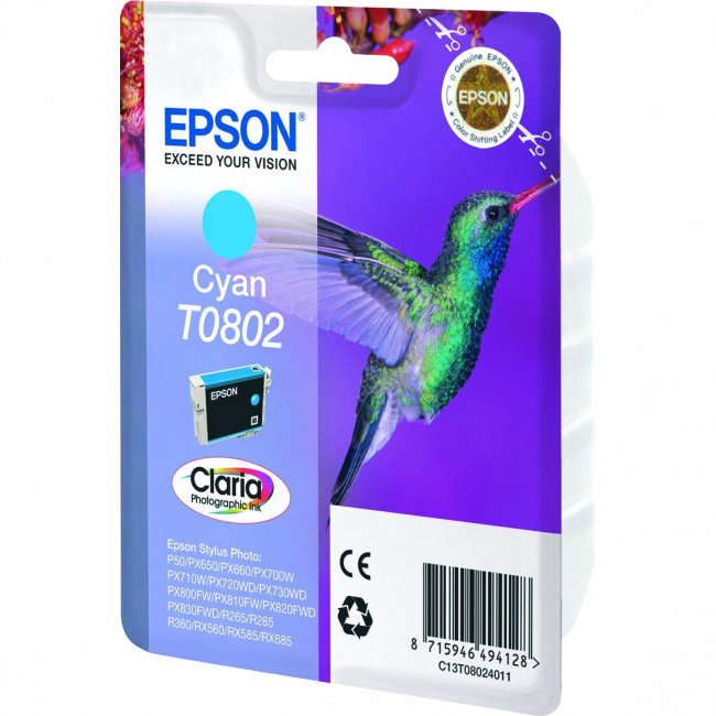 Картридж Epson C13T08024011 — для бизнеса и офиса
