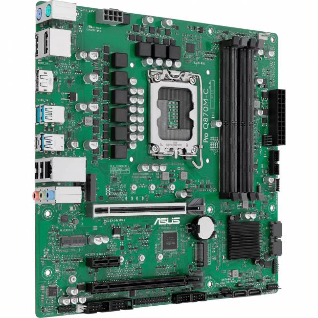 Материнская плата ASUS PRO Q870M-C-CSM (90MB1KEP-M0EAYC) — для бизнеса и офиса Материнская плата ASUS PRO Q870M-C-CSM (90MB1KEP-M0EAYC) — для бизнеса и офиса
