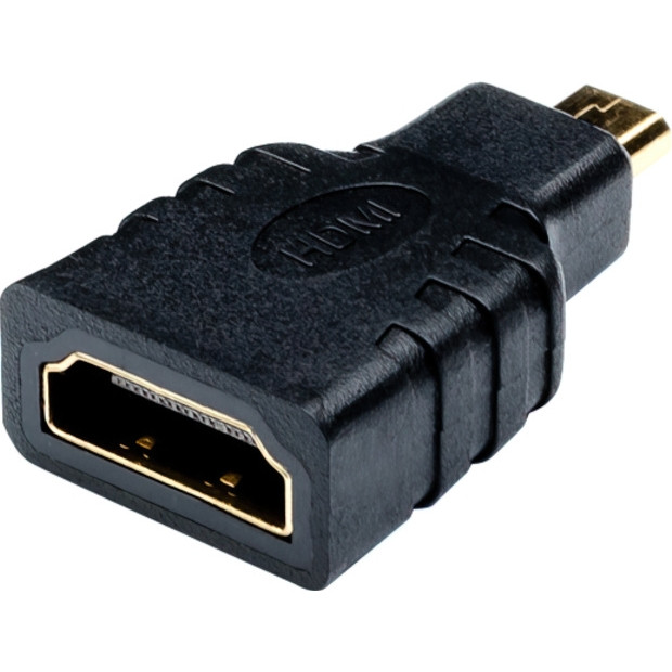 Переходник HDMI(f) <=> microHDMI(m) Переходник Atcom HDMI F/microHDMI M (AT6090) — для бизнеса и офиса