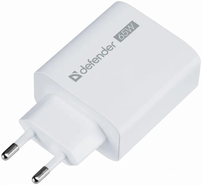 Defender Сетевое ЗУ UPA-165 USB A+C, 65W Defender 83582 — для бизнеса и офиса