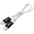GCR Кабель PREMIUM 1.5m TypeC/Lightning MFI POWER DELIVERY 18 W, быстрая зарядка, белый силикон, AL case черный, белый ПВХ, GCR-53466 Кабель Greenconnect 1.5 м (GCR-53466)