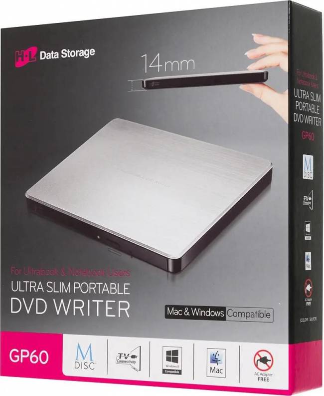 Оптический привод LG GP60NS60.AUAE12S — для бизнеса и офиса