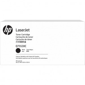 Тонер-картридж HP 53X Black LaserJet Contract Print Cartridge (Q7553XC)