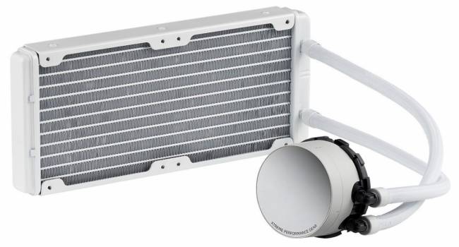 Жидкостная система охлаждения ADATA LEVANTEX240-WHCWW — для бизнеса и офиса
