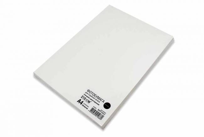 Фотобумага NetProduct глянцевая односторонняя, A4, 210 г/м2, 100 л. — для бизнеса и офиса