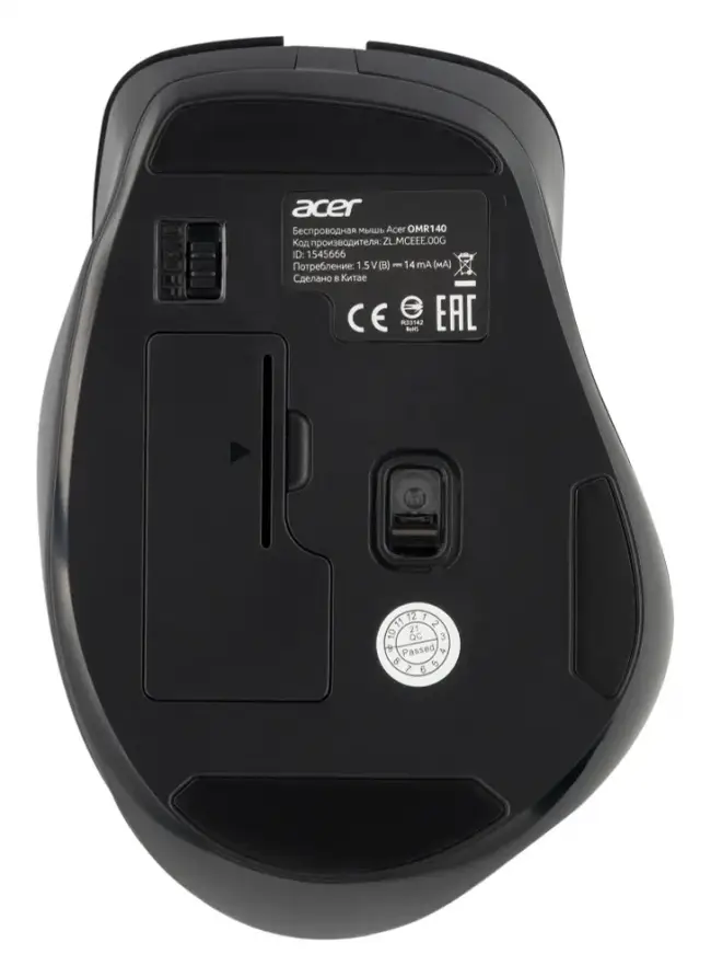 Мышь компьютерная Acer OMR140 — для бизнеса и офиса Мышь компьютерная Acer OMR140 — для бизнеса и офиса