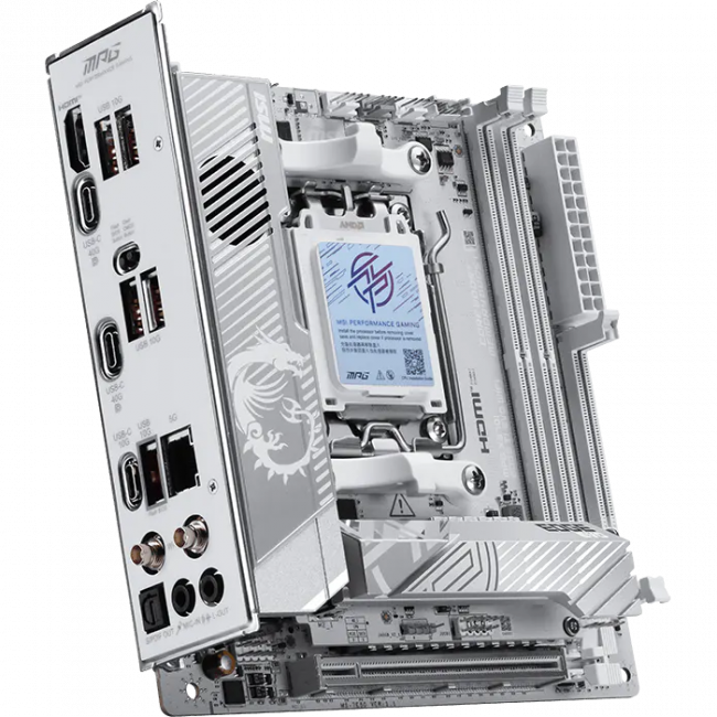 Материнская плата MSI MPG X870I EDGE TI EVO WIFI — для бизнеса и офиса Материнская плата MSI MPG X870I EDGE TI EVO WIFI — для бизнеса и офиса